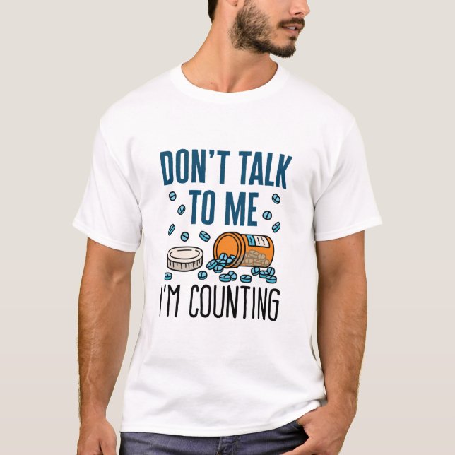 Camiseta Farmacêutica Tech Não fale que estou contando (Frente)