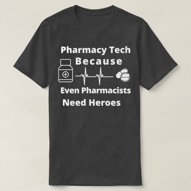 Camiseta Farmacêutica Tech Porque Mesmo Farmacêuticos Preci (Frente do Design)