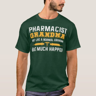 Camiseta Farmacêutica Vovó Piada Avó Drugist 1