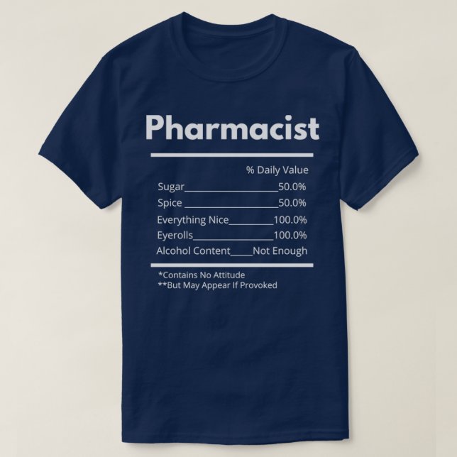 Camiseta farmacêutico (Frente do Design)
