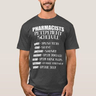 Camiseta Farmacêutico Aposentado Regime de Farmacovigilân