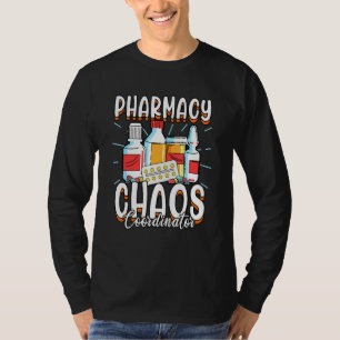 Camiseta Farmacêutico Coordenador de Caos de Farmácia Rph