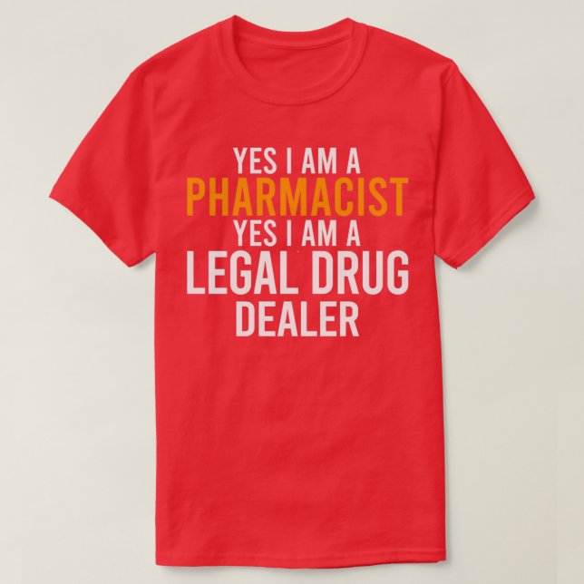 Camiseta Farmacêutico Dealer Legal (Frente do Design)