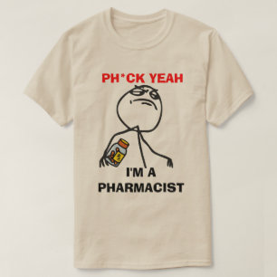 Camiseta Farmacêutico Divertido