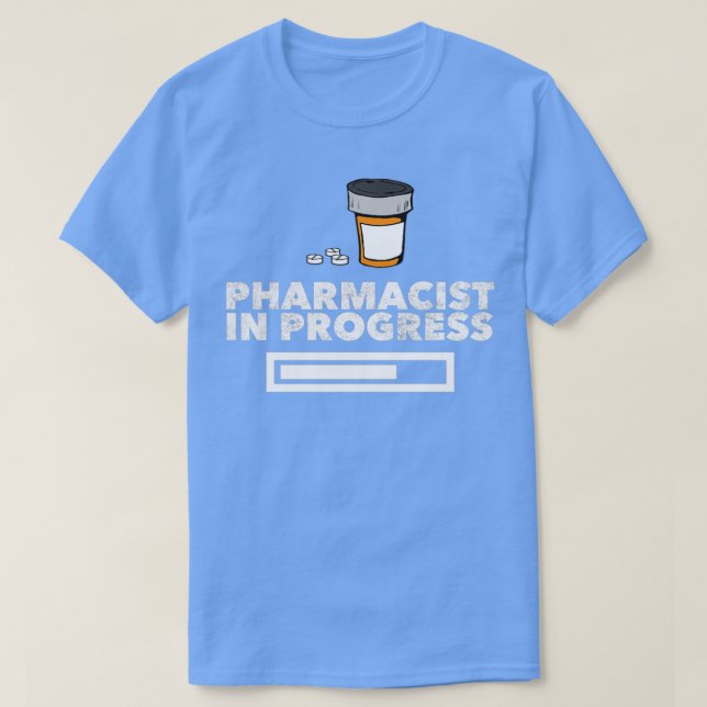 Camiseta Farmacêutico em Andamento (Frente do Design)