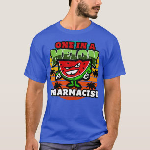 CAMISETA FARMACÊUTICO EM VINTAGEM DE MELÃO RETRO CLASSIC SU