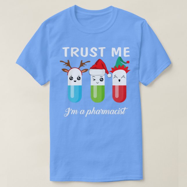 Camiseta Farmacêutico engraçado (Frente do Design)