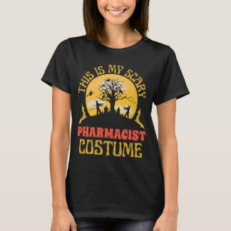 Camiseta Farmacêutico Engraçado e Assustador Figurino para
