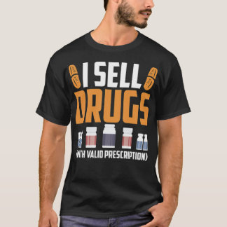 Camiseta Farmacêutico Engraçado Técnico de Farmácia