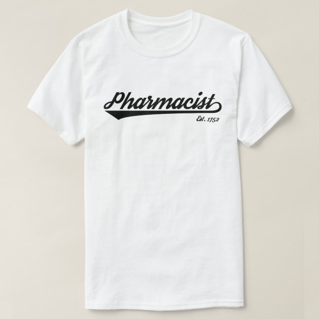 Camiseta Farmacêutico - Equipe de Farmácia! (Frente do Design)