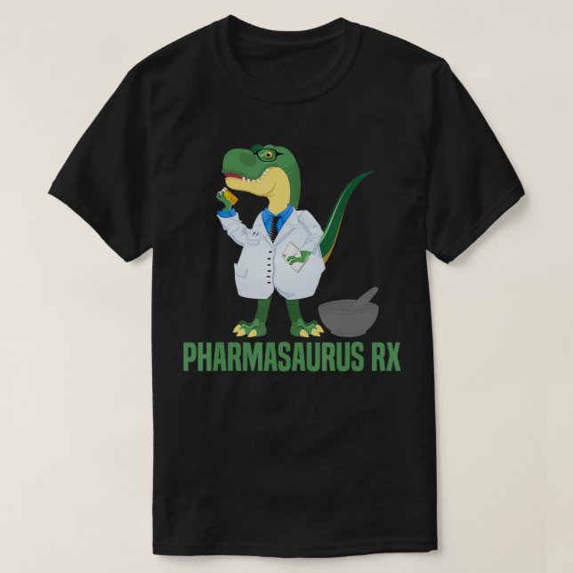 Camiseta Farmacêutico Farmacêutico Farmácia RX Di (Frente do Design)