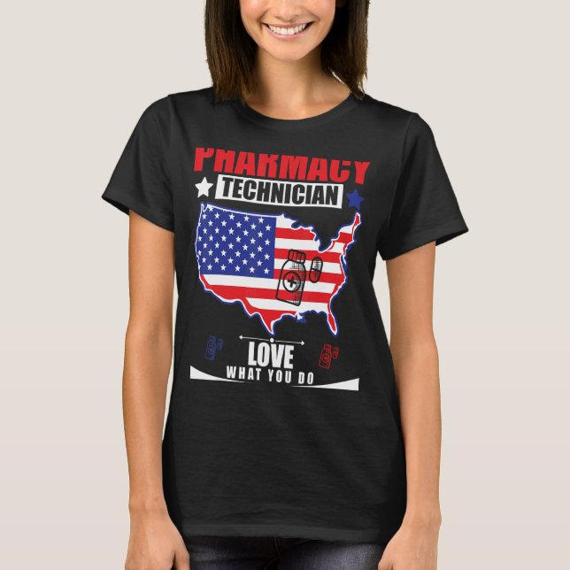 Camiseta Farmacêutico Farmacêutico Pharm Tech 2 (Frente)