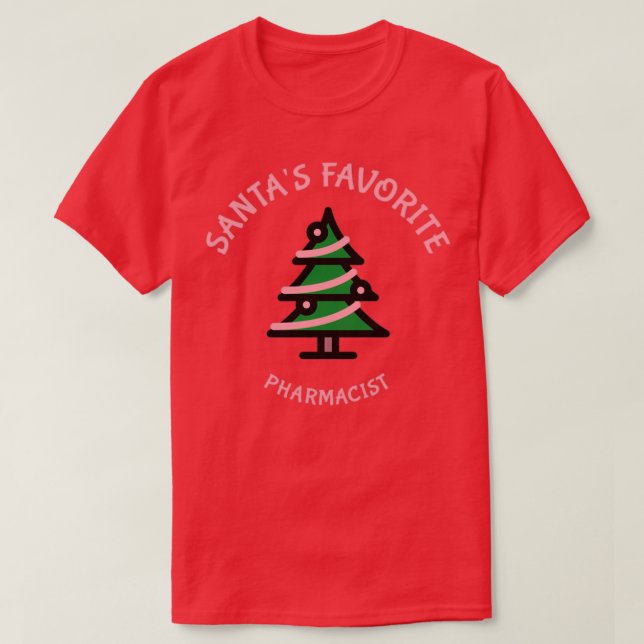 Camiseta Farmacêutico Favorito 7 (Frente do Design)