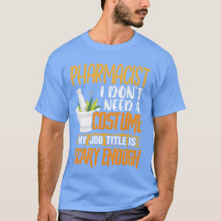 Camiseta Farmacêutico Halloween Costume Pharmacyechnician r