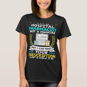 Camiseta Farmacêutico Hospital Posso Fazer Sua Receita D