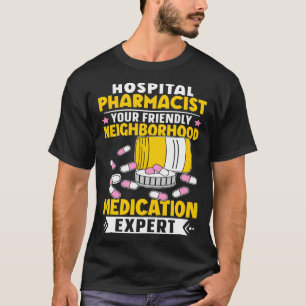 Camiseta Farmacêutico Hospitalar Especialista em Medicament