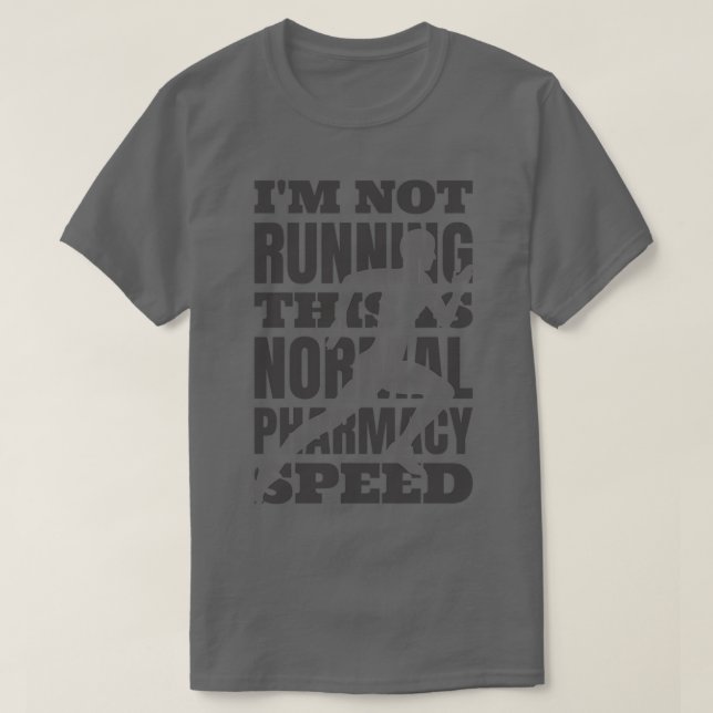 Camiseta Farmacêutico Ix27m Não Utilizado Esta É Uma Farma  (Frente do Design)