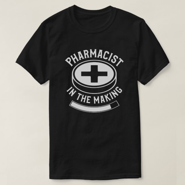 Camiseta Farmacêutico no fazer (Frente do Design)