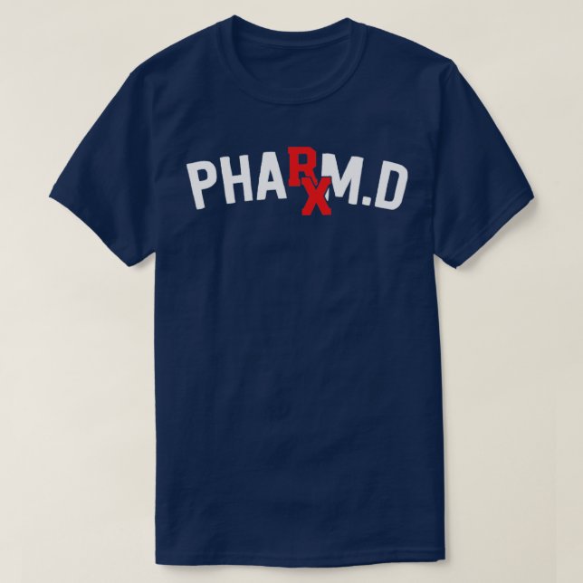 Camiseta Farmacêutico Oferece Farmacologia Engraçada Estuda (Frente do Design)