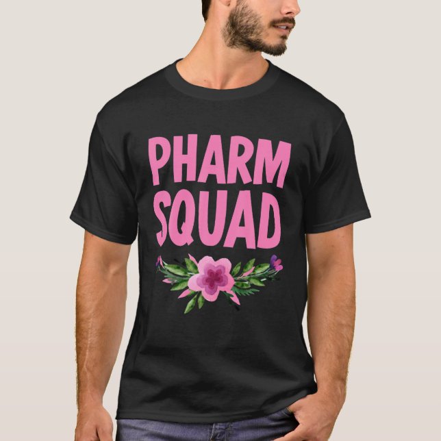 Camiseta Farmacêutico Pharm Tech Pharmacy Squad (Frente)