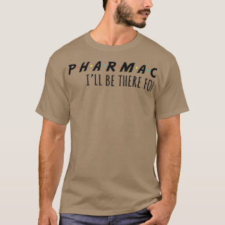 Camiseta farmacêutico presente farmacêutico farmacêutico fa