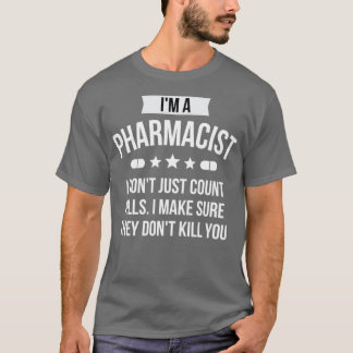 Camiseta Farmacêutico Testemunha Engraçado Ix27m Um Farmacê
