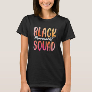 Camiseta Farmacêuticos africanos Amer na Esquadra da Histór