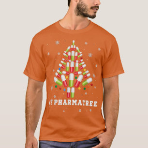 Camiseta Farmácia Árvore de Natal Oh Farmatree Ugly Christm