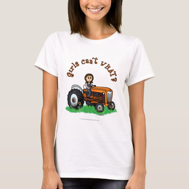 Camiseta Farmácia de laranja claro (Frente)