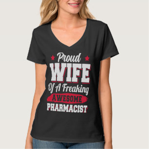 Camiseta Farmácia Drugstore Farmacêutica Esposa