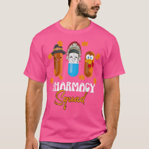 Camiseta Farmácia Esquadrão de Ação de Graças Turquia Farma