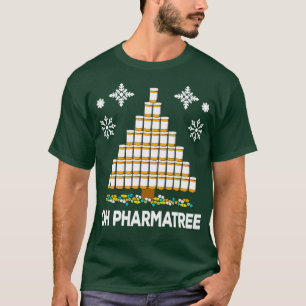 Camiseta Farmácia Presente Farmacêutico de Medicina de Árvo