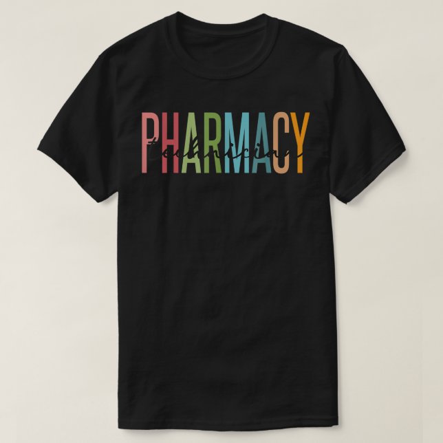 Camiseta Farmácia Técnica Certified Pharm Tech Farmacêutica (Frente do Design)