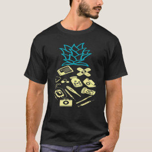 Camiseta Farmacologia de Medicamentos Farmacêuticos do Pine