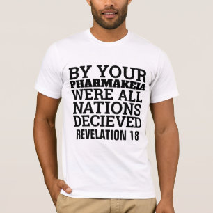 CAMISETA FARMAKEIA, VACINA, MARCA DO BEAST, T-SHIRTS