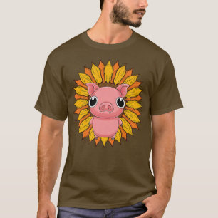 Camiseta Farmante Gado de Fazenda de girassol Cinho de cria