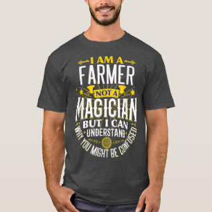 Camiseta Farmar Ideia Engraçado Não É Um Farmador Mágico
