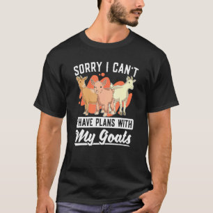 Camiseta Farmer Animal Desculpe Não Ter Planos Com Meu G