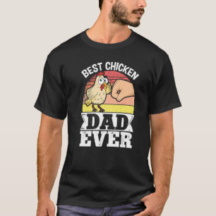 Camiseta Farmer Animal Pet Melhor Pai De Galinha Nunca Gali