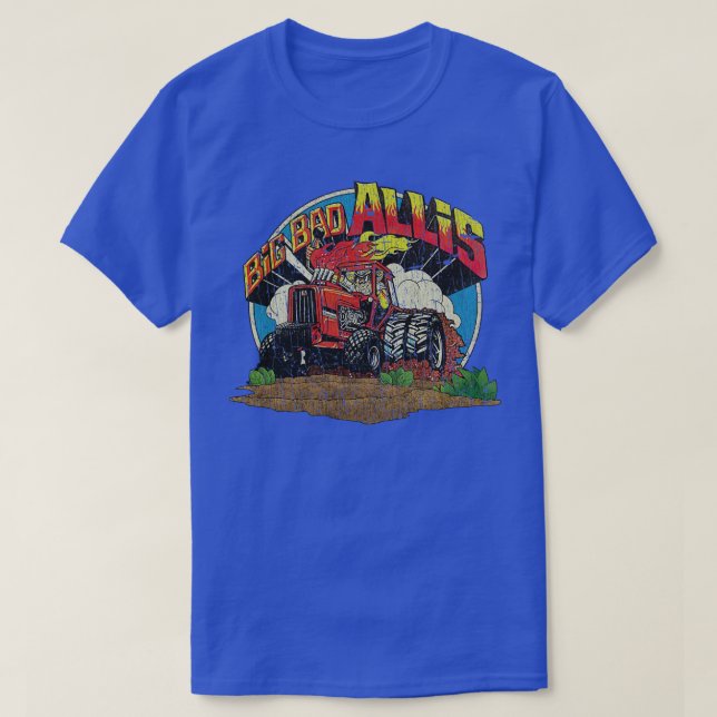 Camiseta Farmer Big Bad Allis Trator 1981 (Frente do Design)