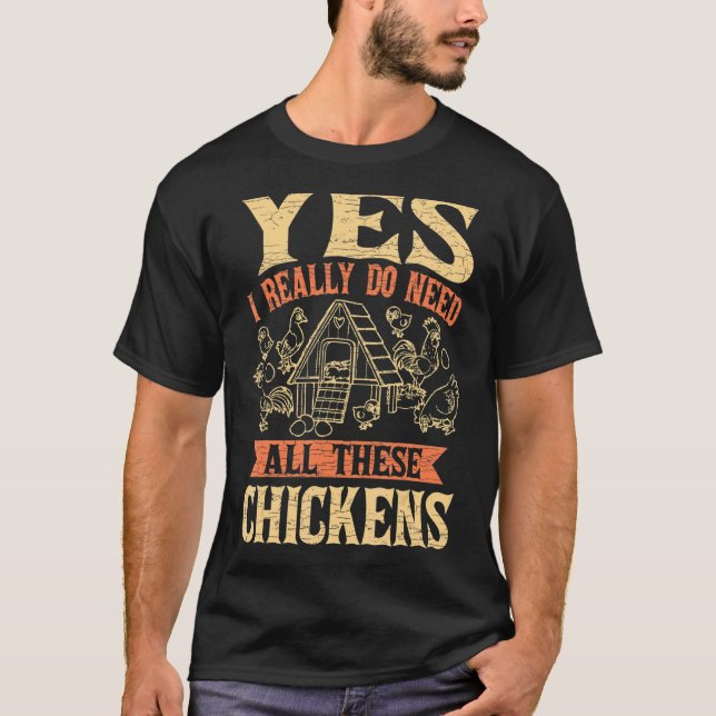 Camiseta Farmer de frango (Frente)