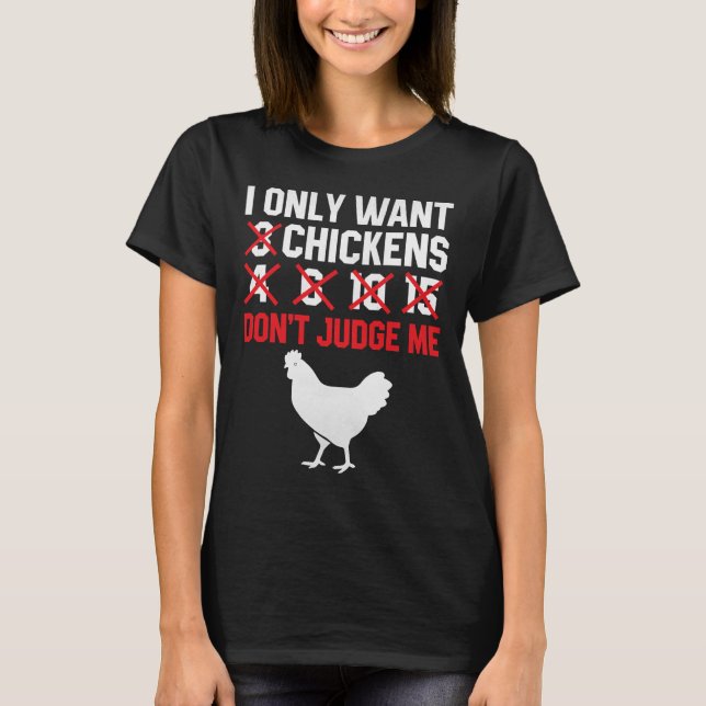 Camiseta Farmer De Galinha De Coop (Frente)