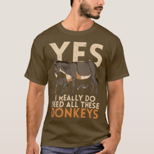 Camiseta Farmer Engraçado Amante de os animais de Fazenda