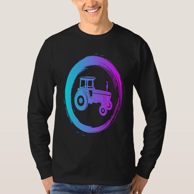 Camiseta Farmer farm agricultural tractor  1 (Frente)