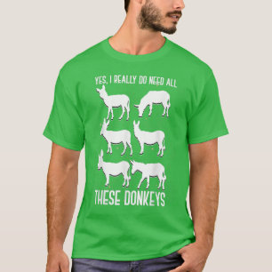 Camiseta Farmer Farm Animal Yes I Really Do Need All These 