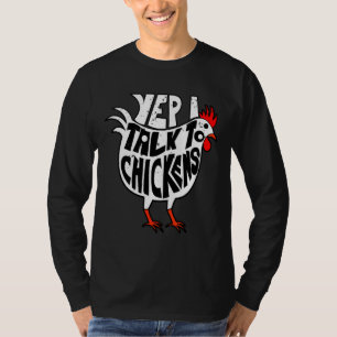 Camiseta Farmer Farm Gif Chicken  