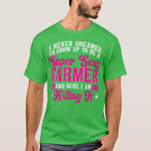 Camiseta Farmer Farming Super Hot Farmer 