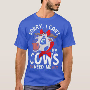 Camiseta Farmer Fazenda Animal Engraçado Desculpe Não Preci