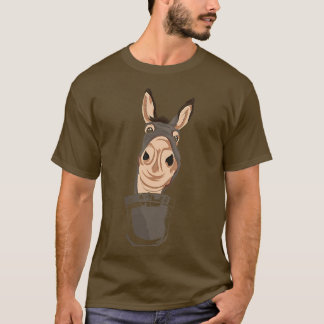 Camiseta Farmer Fazenda Macaco Pocket Donkey