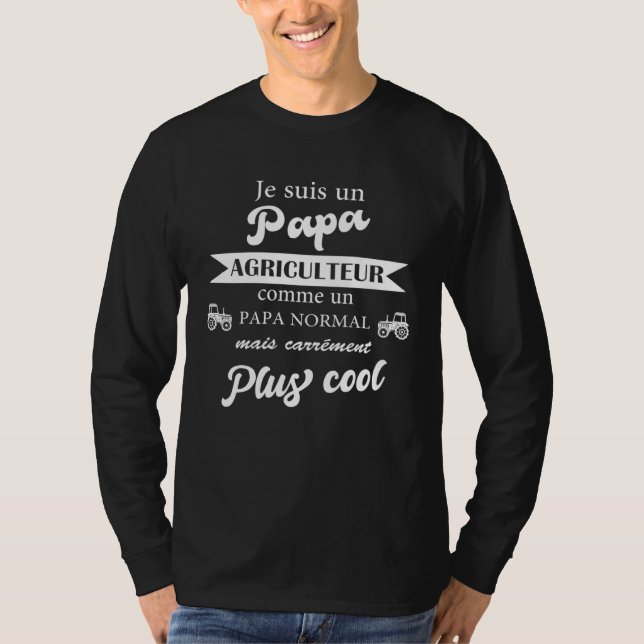 Camiseta Farmer Grandpa I m a Downright Cooler Farmer Dad (Frente)
